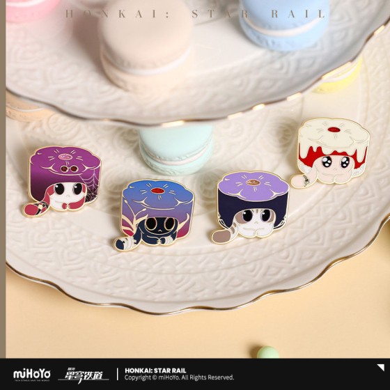 miHoYo Honkai Star Rail Ruan Mei's Creation Series Chibi Badge Collectible Accessories